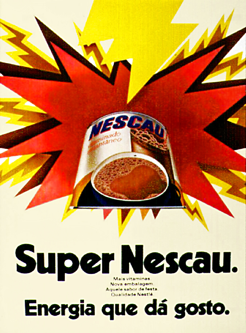 Anúncio do Achocolatado Nescau